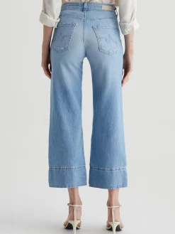 AG Jeans Saige Wide Leg Crop in Dana Point