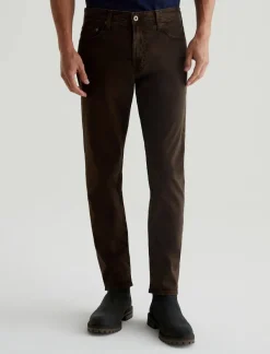 AG Jeans Tellis Sueded Modern Slim in Sulfur Deep Woodland