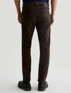 AG Jeans Tellis Sueded Modern Slim in Sulfur Deep Woodland