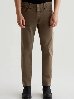 AG Jeans Tellis Sueded Modern Slim in Sulfur Faded Ashwood