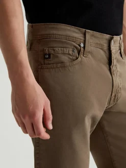 AG Jeans Tellis Sueded Modern Slim in Sulfur Faded Ashwood
