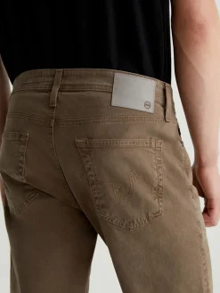 AG Jeans Tellis Sueded Modern Slim in Sulfur Faded Ashwood