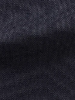 Atelier Munro Dark Blue Stretch Wool Blazer