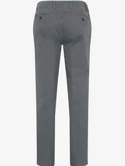 Brax Everest Flat Front Stretch Pants in Graphit