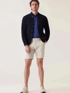 DEKE Galaxy Bermuda Ultra 4X Stretch Twill in Silver