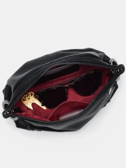 Hammitt Los Angeles Daniel Crossbody Clutch Small in Black/Gunmetal