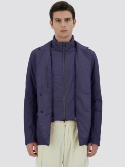 Herno Blazer in Ecoage in New Blue
