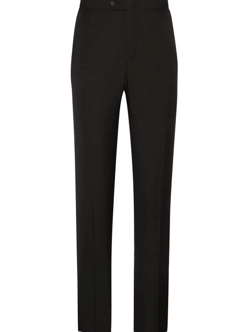 Hickey Freeman (Heritage Gold) Black Peak Lapel B-Body Tuxedo
