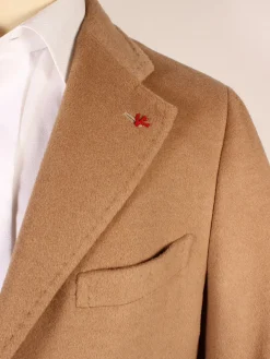 Isaia Ross Baby Camel Topcoat
