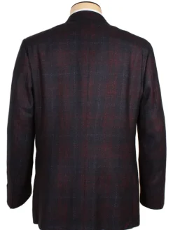 Isaia Sanita Patch Pocket Sport Jacket in Navy