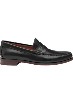 J & M Collection Baldwin Penny in Black Sheepskin
