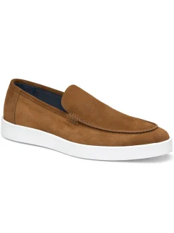J & M Collection Bolivar Venetian in Snuff Italian Suede