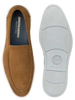 J & M Collection Bolivar Venetian in Snuff Italian Suede