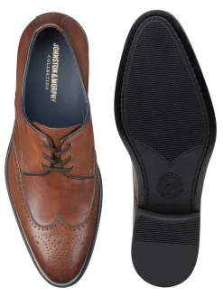J & M Collection Flynch Wing in Tan Italian Calfskin