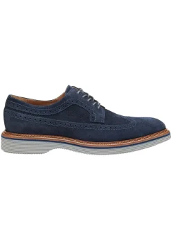 J & M Collection Jenson Longwing in Navy Suede
