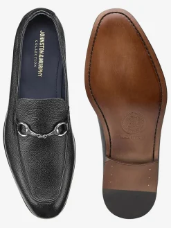 J & M Collection Taylor Bit in Black Italian Calfskin