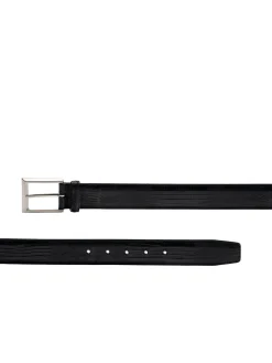 Magnanni Lizard Belt in Black