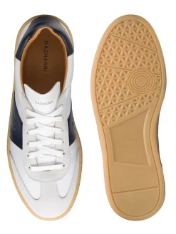 Magnanni Primera in White/Navy