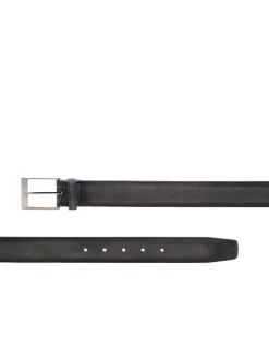 Magnanni Telante Belt in Grey Suede