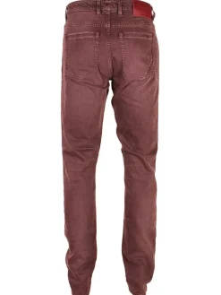 Teleria Zed Cobra Selvedge Stretch Denim in Mosto